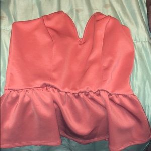Peplum Charlotte Russe Shirt
